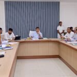 Review meeting of development works held under the chairmanship of the DM IMAGE CREDIT TO INFORMATION DEPARTMENT