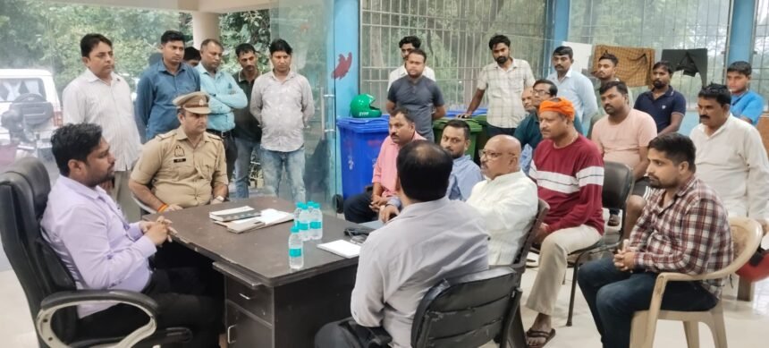 SDM held a meeting regarding the rising water level of the Hindon River IMAGE CREDIT TO INFORMATION DEPARTMENT