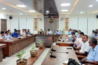 A meeting was held under the chairmanship IMAGE CREDIT TO INFORMATION DEPARTMENT