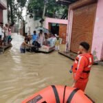 District Administration Conducts Rescue Operation with NDRF in Flood-Affected Areas, Sets Up 12 Shelters IMAGE CREDIT TO NDRF