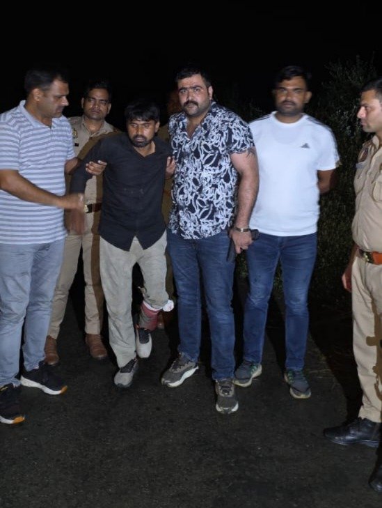 Police Arrested a Criminal with a ₹25,000 Reward in an Encounter IMAGE CREDIT TO POLICE