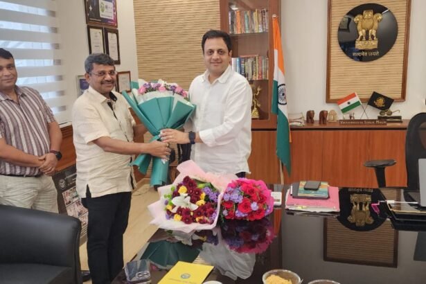 The Two-Year Tenure of the Municipal Commissioner Was Remarkable IMAGE CREDIT TO NAGAR NIGAM