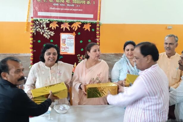 Grand Honor Ceremony Dedicated to Teachers Held at DAV School, Gandhi Nagar IMAGE CREDIT TO SCHOOL