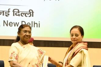 Only Teachers Can Change the Future of the Nation: President Droupadi Murmu IMAGE CREDIT TO PIB