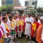 Commencement of Ramlila Preparations with Bhoomi Pujan at Greater Noida Site-4 for Vijay Mahotsav IMAGE CREDIT TO Committee