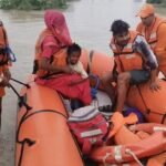 NDRF Demonstrates Readiness, Rescues Four-Member Family Including Pregnant Woman from Floodwaters IMAGE CREDIT TO REPORTER