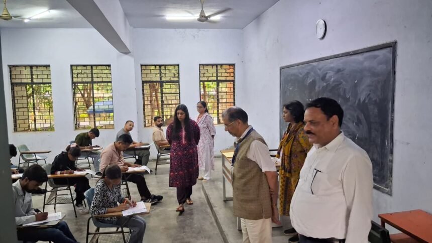 PET-2025 Successfully Conducted at 40 Examination Centers in the District IMAGE CREDIT TO INFORMATION DEPARTMENT