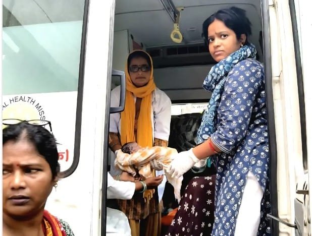Ambulance Became a Lifeline: Woman Gave Birth to Baby on the Way IMAGE CREDIT TO Community Health Center
