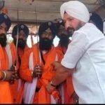 Grand Welcome for Nagar Kirtan Procession on the 350th Martyrdom Anniversary of Guru Tegh Bahadur Sahib in Garh and Simhavali IMAGE CREDIT TO REPORTER
