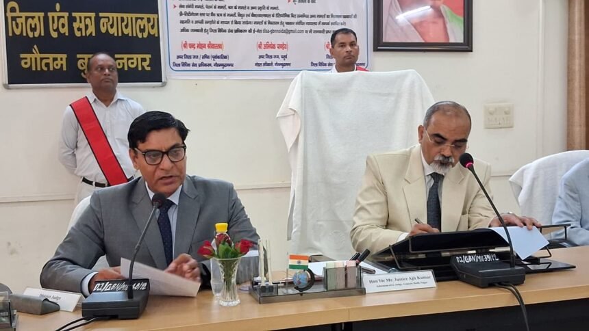 Justice Ajit Kumar Inaugurates Lok Adalat, Reviews Arrangements from Prisons to Schools IMAGE CREDIT TO INFORMATION DEPARTMENT