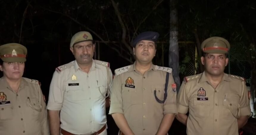 Indirapuram Police Arrest Suspect in Encounter; Suspect Sustains Bullet Injury in Leg IMAGE CREDIT TO POLICE
