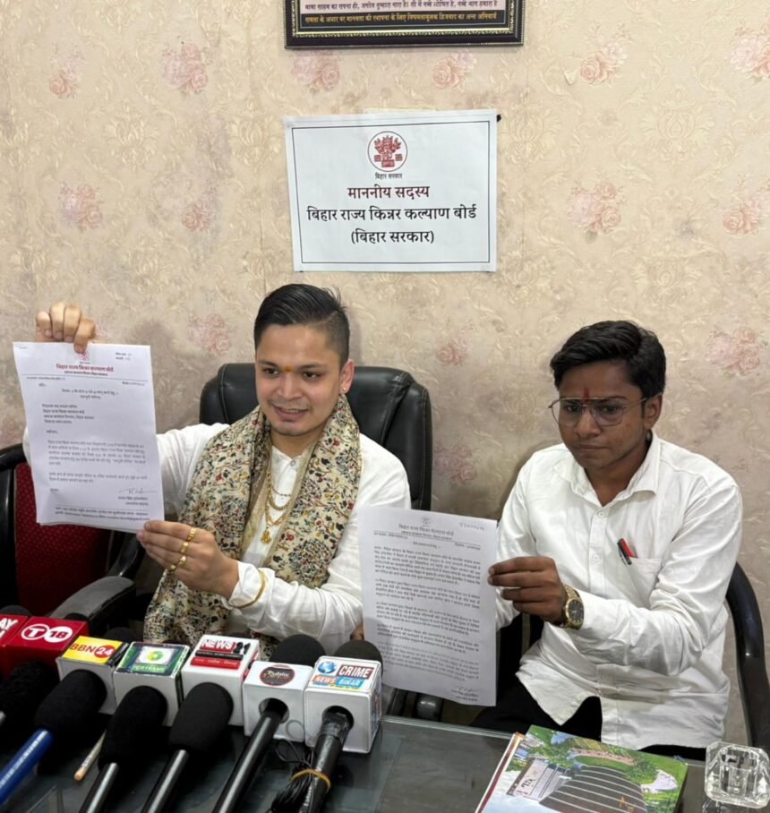 Transgender member serves ₹100 crore legal notice to Bihar government IMAGE CREDIT TO Rajan Singh