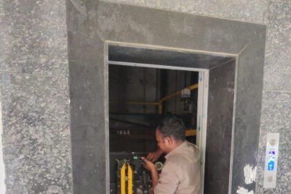 Children trapped in a stalled lift in Madhuban Bapu Dham group housing tower; Authority takes swift action, issues notice to the firm IMAGE CREDIT TO AUTHORITY