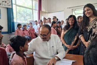 Deputy CM Brajesh Pathak visits Greater Noida IMAGE CREDIT TO INFORMATION DEPARTMENT