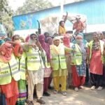 UP CIDCO Sanitation Workers Protest Over Non-Payment of Salaries IMAGE CREDIT TO REPORTER