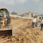 The Hapur-Pilkhua Development Authority carried out a major action against illegal constructions, sealing three properties IMAGE CREDIT TO AUTHORITY