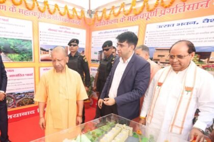 Ghaziabad Development Authority presented future plans before Chief Minister Yogi IMAGE CREDIT TO AUTHORITY AND INFORMATION DEPARTMENT