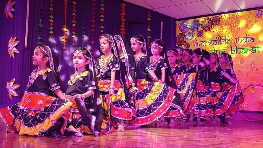 At Nehru World School, the cultural festival for Early Years on the theme "Incredible India" captivated the audience with glimpses of young artists' performances IMAGE CREDIT TO SCHOOL