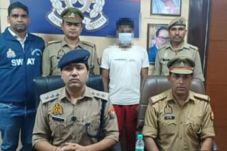 Indirapuram Police Arrests 2 Inter-state Vehicle Thieves in an Encounter IMAGE CREDIT TO POLICE