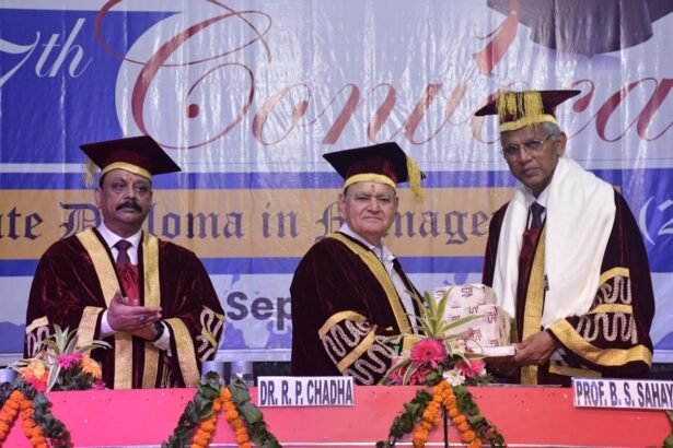 Convocation Ceremony at ITS School of Management, Youth Ready to Soar to New Heights in the Future IMAGE CREDIT TO INSTITUTE