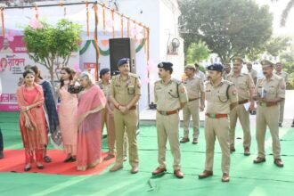 Grand Inauguration of Women Empowerment Awareness Rally under Mission Shakti 5.0 in Meerut IMAGE CREDIT TO POLICE