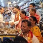 GST Savings Festival in Bijnor: Under the leadership of MP Chandan Chauhan, BJP workers increased outreach to traders IMAGE CREDIT TO REPORTERS
