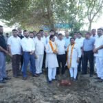 Inauguration of NPR Road construction from Raj Nagar Extension Link Road IMAGE CREDIT TO AUTHORITY
