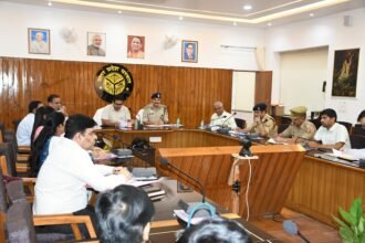 Mission Shakti 5.0 Mandal-Level Review Meeting held in Meerut, with special emphasis on women’s empowerment IMAGE CREDIT TO POLICE