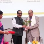 A national conference on the Ayushman Bharat Scheme was held at Sharda Hospital IMAGE CREDIT TO SHARDA UNIVERSITY