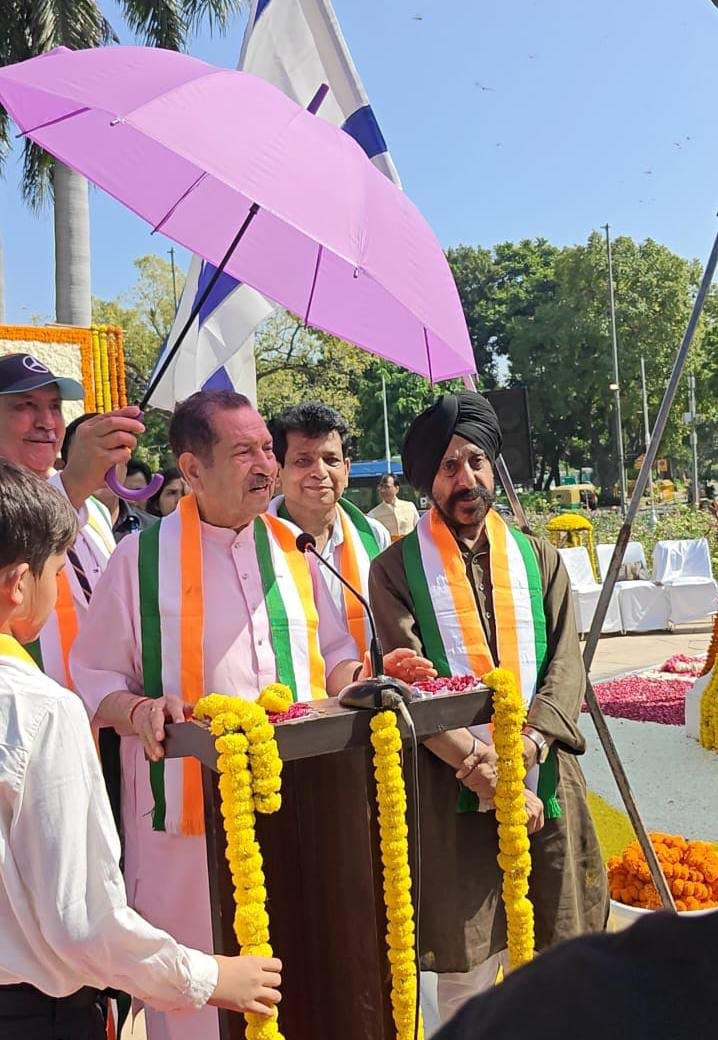 Tributes paid to martyrs at Haifa Chowk, echoing the India-Israel relations IMAGE CREDIT TO STAGE