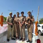 Shakti on Wheels: Armed female police officers conducted patrolling IMAGE CREDIT TO POLICE