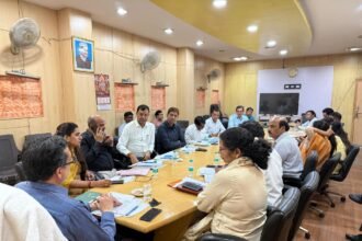Special discussion on Ghaziabad in the review meeting of the Membership Mega Campaign 2025 IMAGE CREDIT TO cooperative office