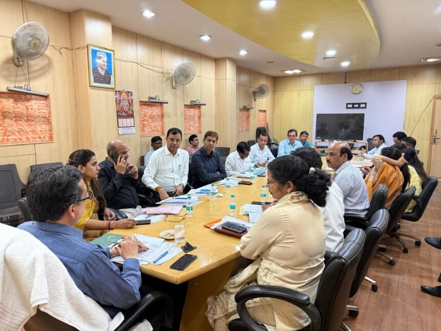 Special discussion on Ghaziabad in the review meeting of the Membership Mega Campaign 2025 IMAGE CREDIT TO cooperative office