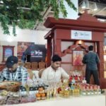 From the ghats of Banaras to the Buddha Circuit: The UP Tourism stall has become a new dimension of attraction IMAGE CREDIT TO INFORMATION DEPARTMENT