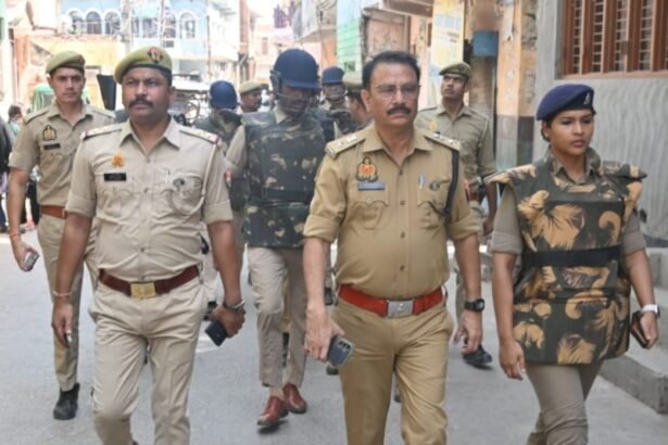 In Ghaziabad, Friday prayers were conducted peacefully IMAGE CREDIT TO POLICE