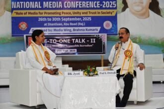 “Media was, is, and will continue to be a mission” : Prof. Sanjay Dwivedi IMAGE CREDIT TO Professor Sanjay Dwivedi Profile