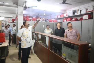 Seva Fortnight: Special Cleaning Campaign Conducted Across All Police Stations and Police Offices in Ghaziabad IMAGE CREDIT TO POLICE