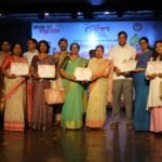 Mission Shakti-5: 500 women and girls were honored at Hindi Bhavan for their outstanding work IMAGE CREDIT TO IN FORMATION DEPARTMENT