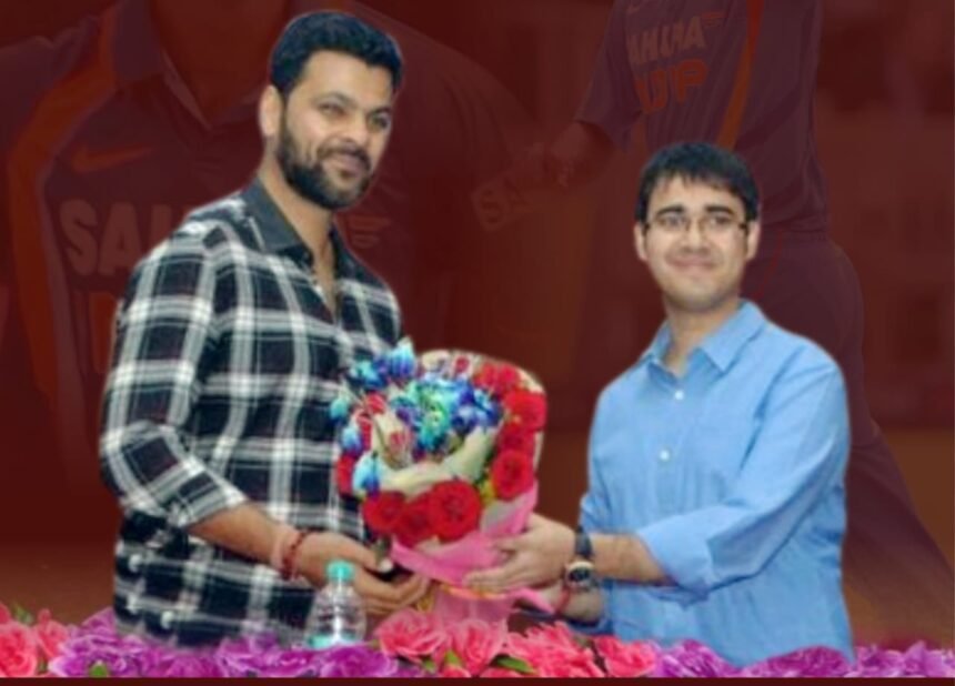 ITS Ghaziabad congratulated RP Singh, the new selector of Indian cricket IMAGE CREDIT TO ITS