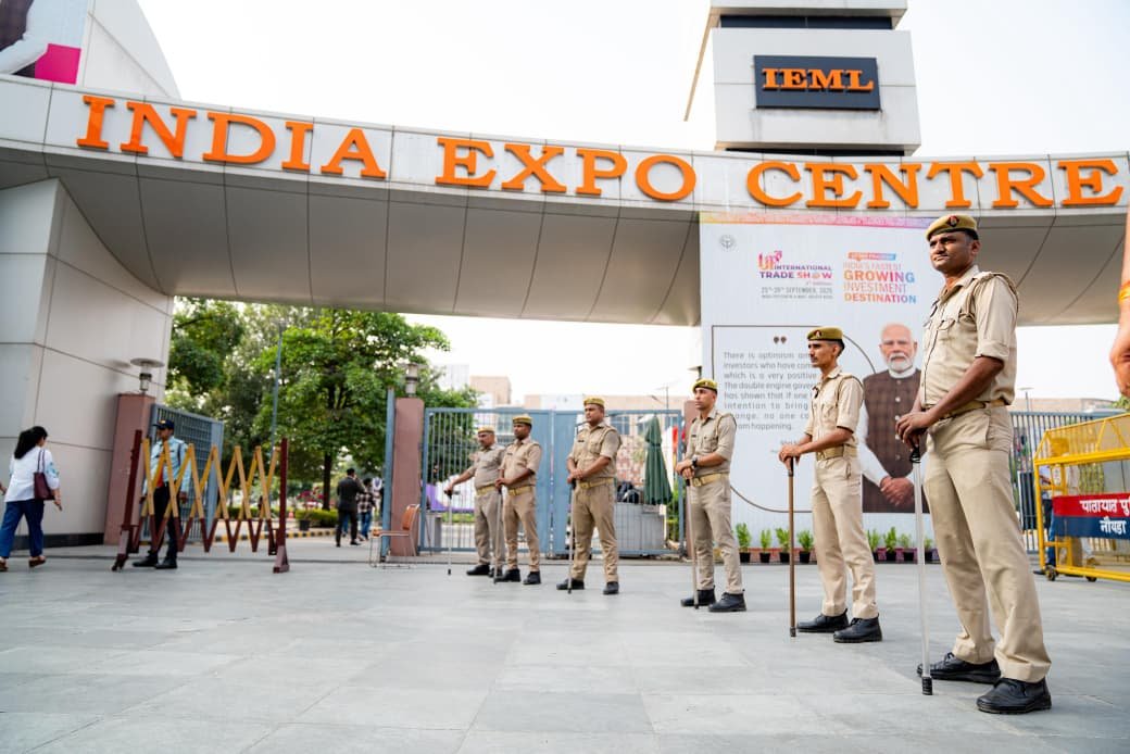 UPITS-2025: The UP Police's vigilance and modern technology made it a zero-incident event IMAGE CREDIT TO INFORMATION DEPARTMENT