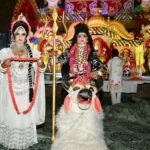 A grand celebration of **Dandiya** and **Mata Ki Chowki** was held at **Sharda University**, with the festive spirit spreading among the students IMAGE CREDIT TO UNIVERSITY