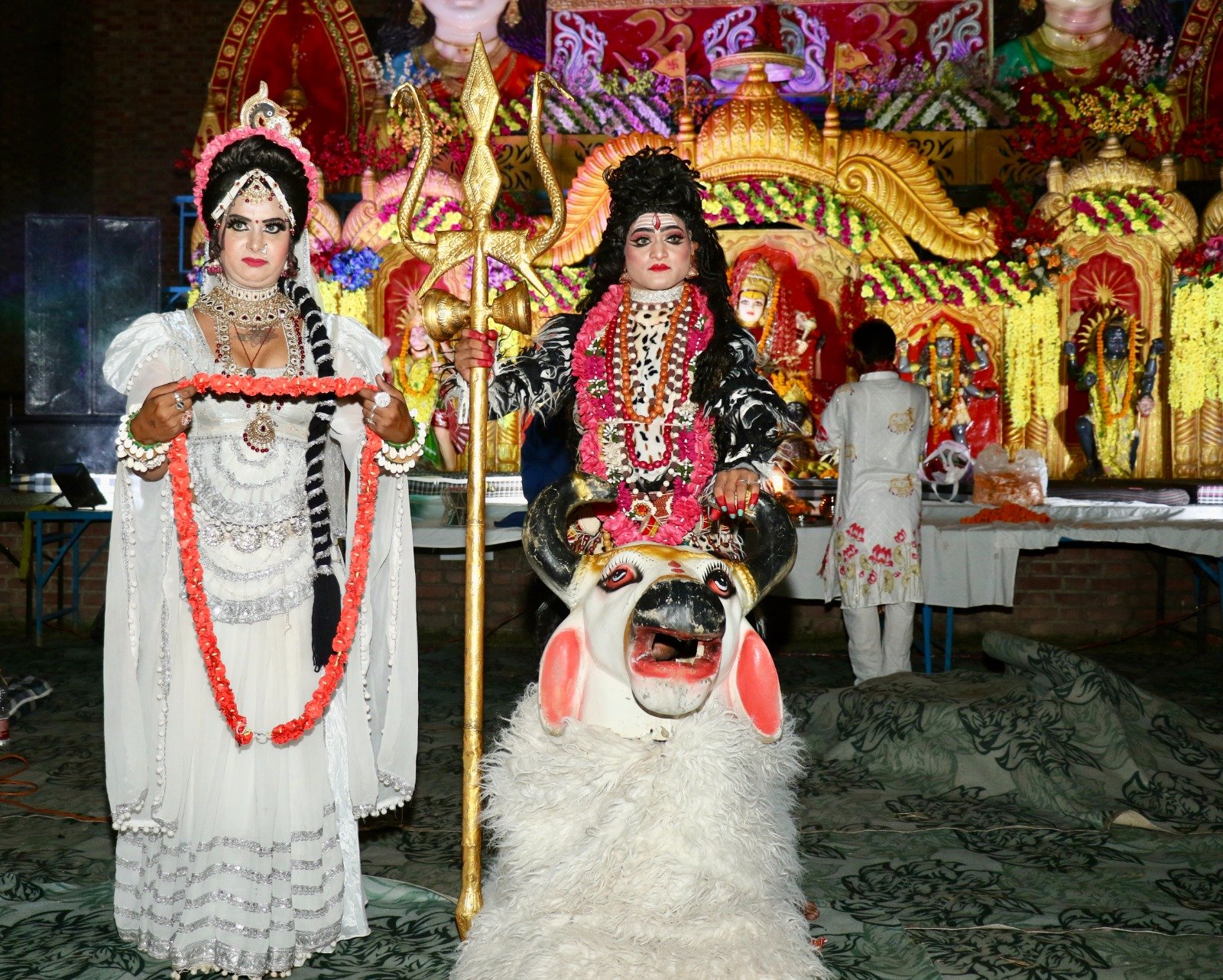 A grand celebration of **Dandiya** and **Mata Ki Chowki** was held at **Sharda University**, with the festive spirit spreading among the students IMAGE CREDIT TO UNIVERSITY