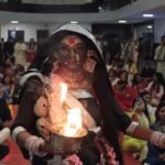 On the auspicious occasion of Navratri, a devotional and colorful Mata Ki Chowki was organized at IMS Ghaziabad IMAGE CREDIT TO IMS