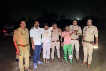 Temple theft gang confronts police; two criminals shot, three arrested IMAGE CREDIT TO POLICE