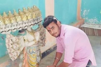 In the village of Bisrakh in the Greater Noida region of Western Uttar Pradesh, the effigy of Ravana is not burned; instead, Ravana is worshipped IMAGE CREDIT TO REPORTER