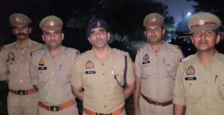 Kotwali Nagar police arrested two snatchers in an encounter, one shot in the leg IMAGE CREDIT TO POLICE