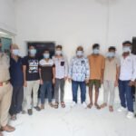 Shalimar Garden Police Bust Prostitution Racket, Arrest 8 Accused, Rescue 7 Women IMAGE CREDIT TO POLICE