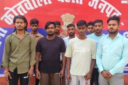 Sword and Fireworks to Celebrate Birthday, Nine Youths Arrested IMAGE CREDIT TO POLICE