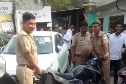 Head Constable Reaches Court on Stolen Bike, Lawyers Protest, SP Suspended on DIG Nathani's Orders IMAGE CREDIT TO POLICE