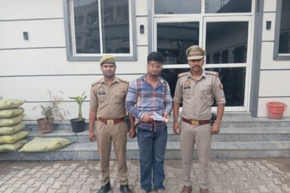 Vishnu Bhati, Who Carried a Gun to Intimidate People, Arrested by Shalimar Garden Police; One Motorcycle Thief Also Caught IMAGE CREDIT TO POLICE